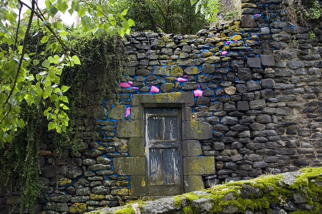 Infiltration, Chemin d'Art, Saint Flour, France